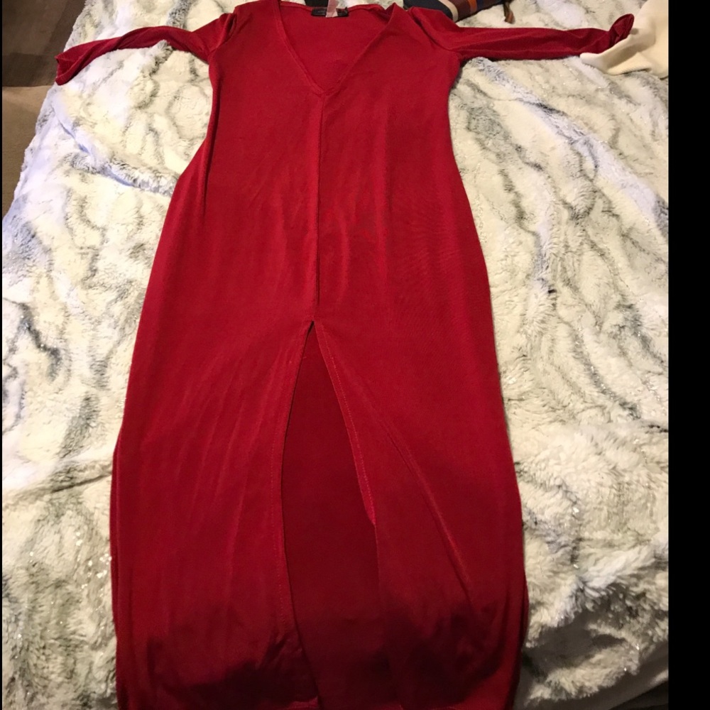 Red dress